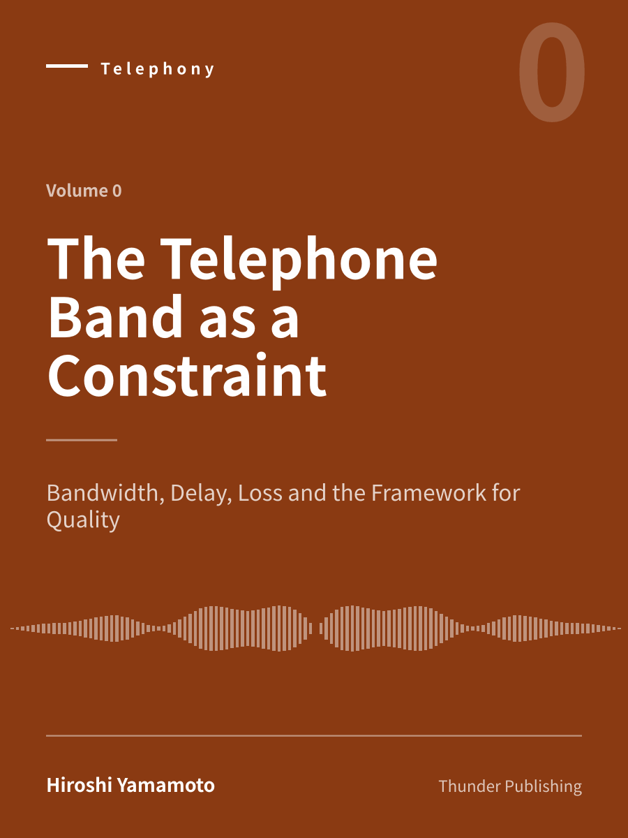 『The Telephone Band as a Constraint（英語版）』の表紙